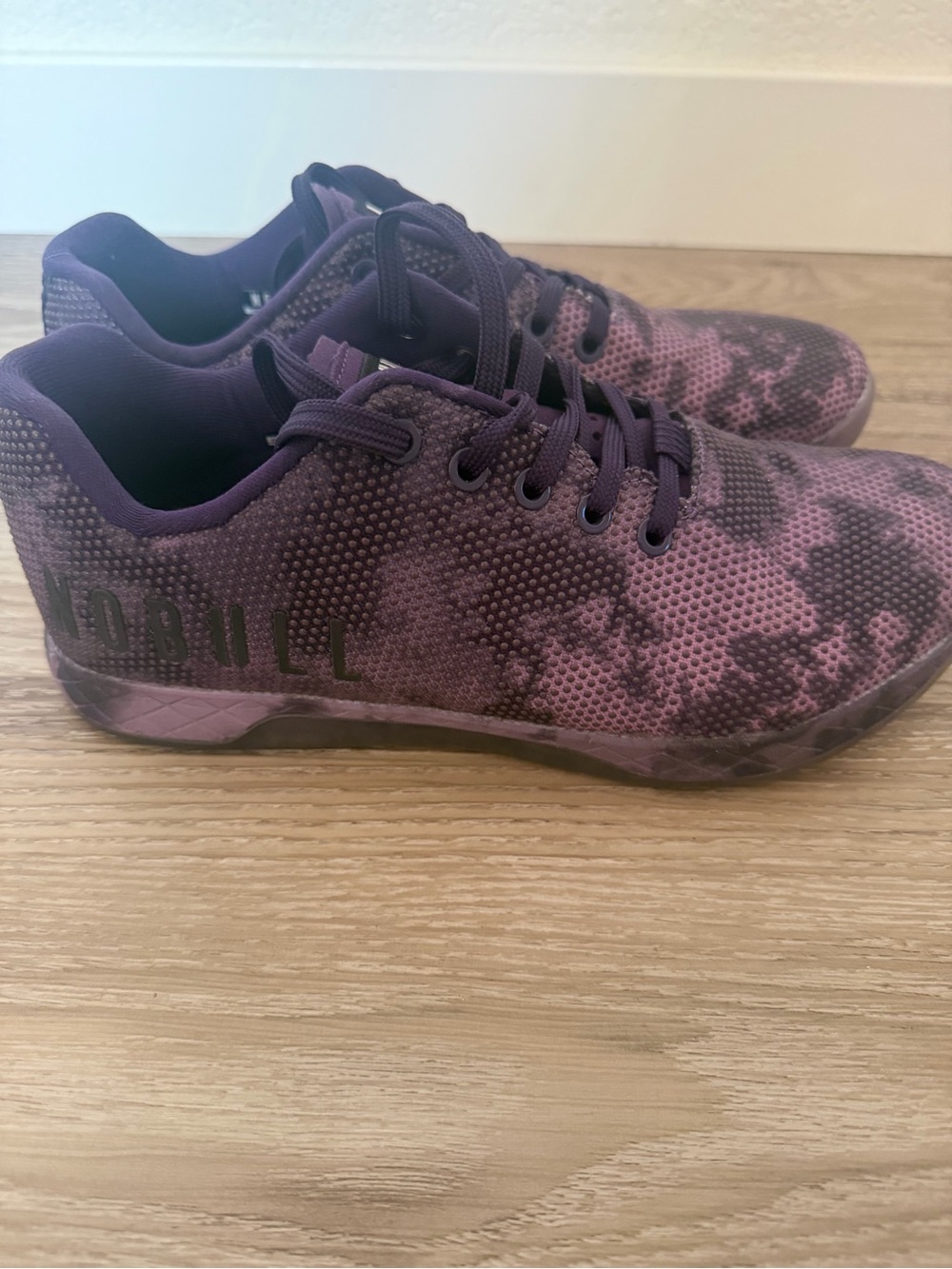 NOBULL Purple Camo Athletic Shoes